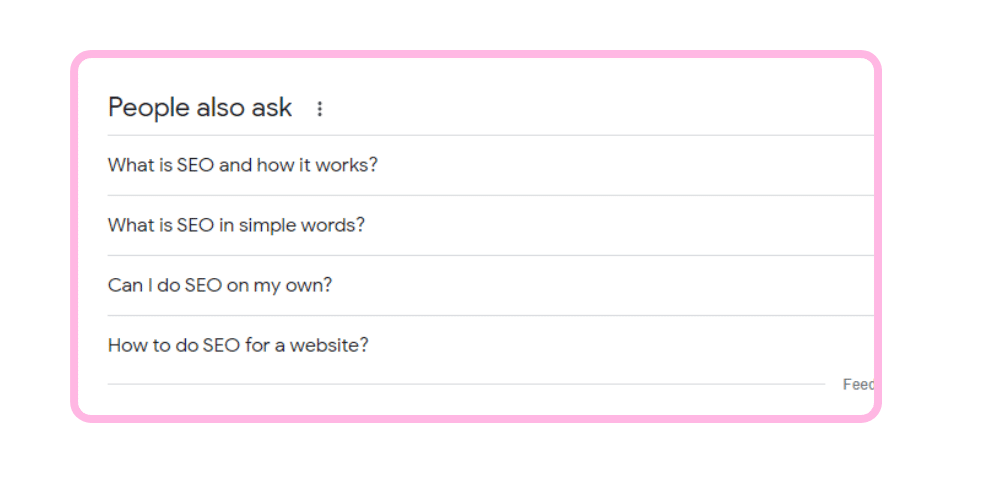 People Also Ask