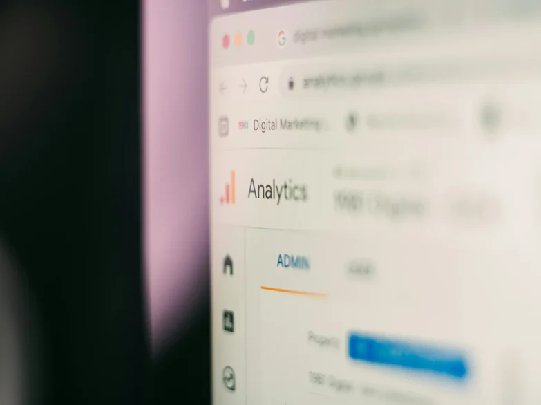 Screen showing Google Analytics data to enhance business performance.